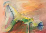 Rómulo Macciò, Untitled (Abstract), watercolor on paper
