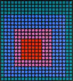 Victor Vasarely, Eridan-MC, 1979, oil on canvas