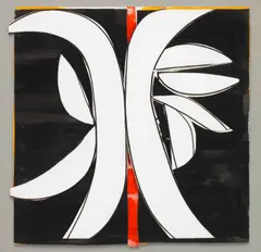 Judith Rothschild, Rubum VI, 1980, acrylic and ink on paper mounted on foam board (in relief)