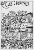 Robert Crumb, Mr. Natural, 1971 (7), pen and ink with brush on paper