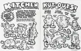 Robert Crumb, Kitchen Kut-Outs
