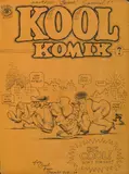 Robert Crumb, Kool Mix, ink on brown woven paper