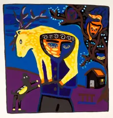 Rémi Blanchard, Untitled, oil on canvas
