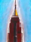 Fritz Scholder, NYC 5/13/82, 1982, oil on canvas