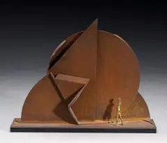 Untitled by Ernest Trova, 1974, steel, sold May 2007