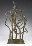Marie Zoe Greene-Mercier, Orpheus Eurydice No. 4, 1961, patinated bronze