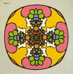 Peter Max, Untitled, 1967, oil on canvas