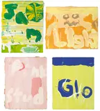 Brendan Cass, Pink Stud(y); Jam; Glo; Simplistic Color (Light), 1996 (4), second, third and fourth titled