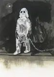 Alessandro Pessoli, Untitled; Untitled, 2003 (2), gouache on paper
