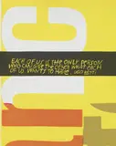 Words of Ugo Betti by Corita Kent, 1965, 8 silkscreens on 3M art fabric, each signed, sold May 2007