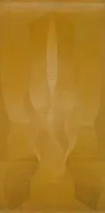 Eusebio Sempere, Crystalizacion Imaginaria, 1966, gouache on particle board