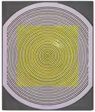 Malna by Victor Vasarely, 1964, acrylic on board mounted on panel, sold May 2007