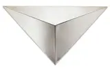 Michael Asher, Untitled, c.1968, stainless steel