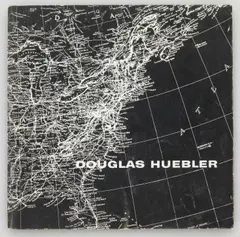 Douglas Huebler, Douglas Huebler, November, 1968, exhibition catalog, Seth Siegelaub, New York