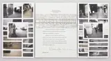 Douglas Huebler, Site Sculpture Project, Cross Manhattan Rectangle, New York City, 1968, 35 photographs and a typed project statement with map