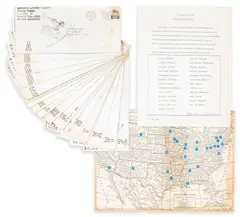 Douglas Huebler, Location Piece #3(A) American Alphabet Survey, 1969