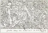 William T. Wiley, Frontier Looney Bin Detail #2