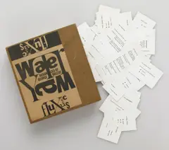 George Brecht, Water Yam, 1962/1965