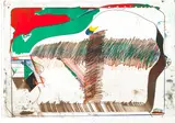 Dieter Roth, Müh und Sorge, 1972, color lithograph on white handmade paper