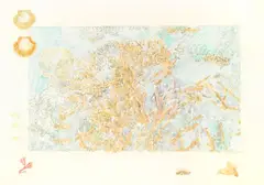 Ann Wyeth McCoy, Reef for Jim Butler, 1976, color pencil on paper