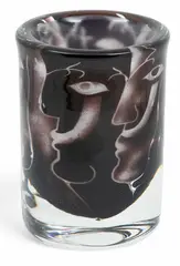 Ingeborg Lundin, for Orrefors (Swedish) 'Ariel' Glass Vase, Ca. 1970, Ca. 1970