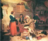 Maksymilian Antoni Piotrowski, Wędrowny handlarz, olej, płótno