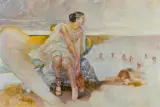 Introdukcja by Jacek Malczewski, olej, płótno, offered Dec 1993