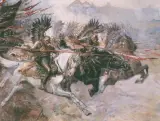 Stanisław Kaczor-Batowski, Szarża husarii