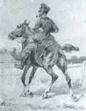 Juliusz Kossak, Żyd na koniu