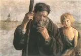 Głos: Krzysztofie, Krzysztofie by Vlastimil Hofman, olej, dykta, offered Mar 1992