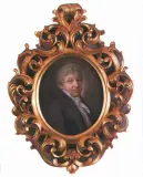 Aleksander Molinari, Portret Józefa Maksymiliana Ossolińskiego, pastel, pergamin