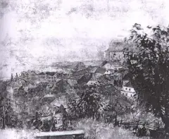 Bolesław Baake, Kazimierz nad Wisłą, olej, płótno