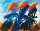 Antoni Bachur, Bleuissement, olej, płótno