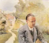 Portret syna Rafała by Jacek Malczewski, 1925, olej, płótno, offered Jul 1991