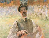 Jacek Malczewski, Autoportret z tanecznym korowodem
