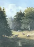 Władysław Aleksander Malecki, Na leśnej łące