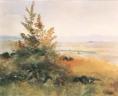 Śpiący w trawie by Jacek Malczewski, olej, płótno, offered Sep 1990