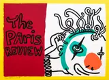 Keith Haring, Paris Review 1989, Screenprint on Paper. Signed and numbered 143 of the edition of 200.
