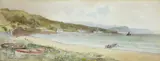 J. W. Carey, Browns Bay, Island Magee, Watercolour