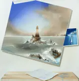 Claudio Viscardi, Lands End, Oil on Canvas