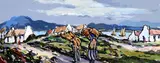 John T. Bannon, Bringing Home the Harvest, Oil on Board