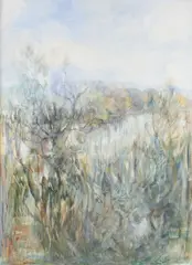 Leo Toye, Woodland, Gouache