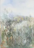 Leo Toye, Woodland, Gouache