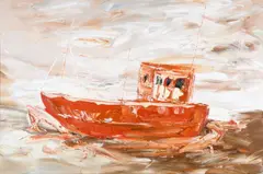 Michael Smyth, Trawler II, Oil on Canvas