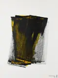 Ciarán Lennon, Black and Yellow Lens, Mixed Media
