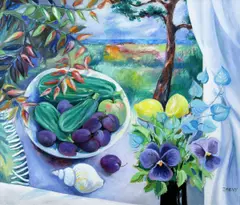 Gillian Deeny, From A Dream, Oil on Board