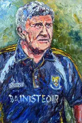 Liam O'Neill, Mick O'Dwyer, Oil on Canvas