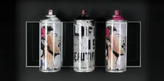 Thierry Guetta, Life Is Beautiful, Used Spray Paint Cans. Edition of 150