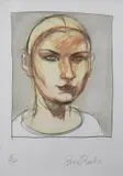 Brian Bourke, Head Study, Lithograph. Edition 15 of 120. Enquire