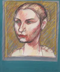 Brian Bourke, Loretto, Coloured Pencil Drawing